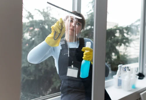 Nettoyage de vitres intérieures et extérieures à Aghione